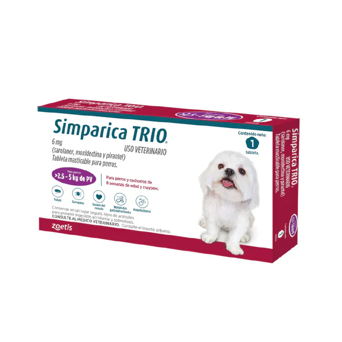Simparica TRIO  2.5-5kg